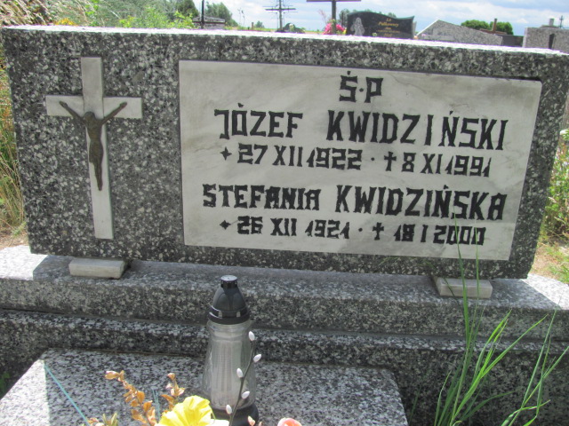 Stefania Kwidzińska 1921 Wysin - Grobonet - Wyszukiwarka osób pochowanych
