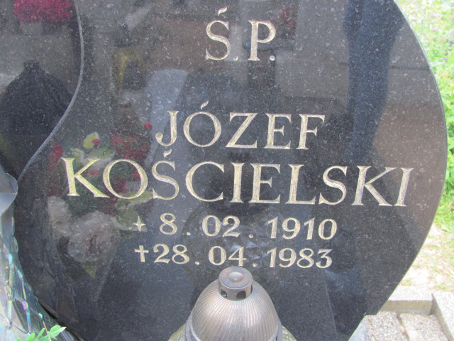 Józef Kościelski 1910 Wysin - Grobonet - Wyszukiwarka osób pochowanych