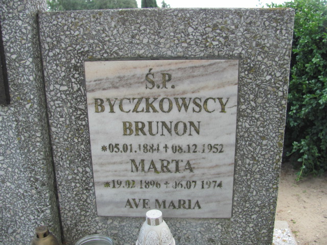 Brunon Byczkowski 1884 Wysin - Grobonet - Wyszukiwarka osób pochowanych