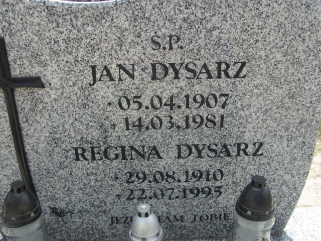 Jan Dysarz 1907 Wysin - Grobonet - Wyszukiwarka osób pochowanych
