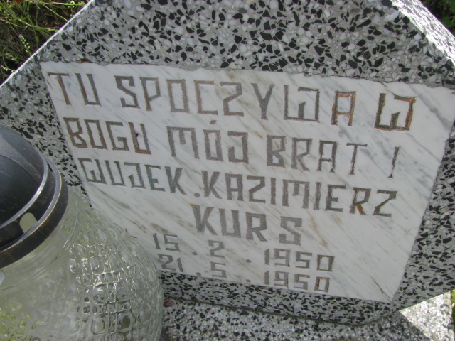 Kazimierz Kurs 1950 Wysin - Grobonet - Wyszukiwarka osób pochowanych