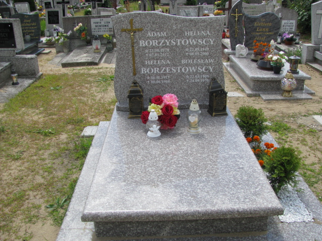 Adam Borzystowski 1979 Wysin - Grobonet - Wyszukiwarka osób pochowanych