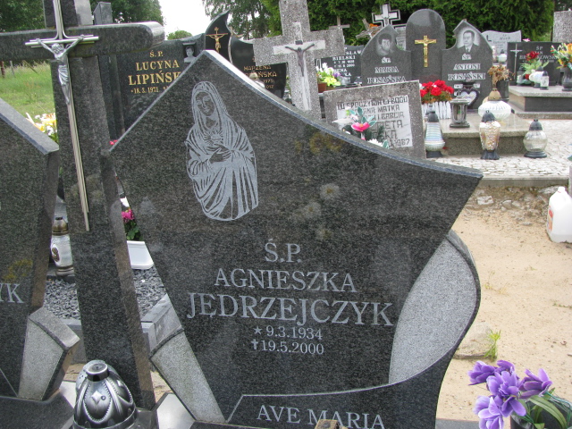 Agnieszka Jędrzejczyk 1934 Wysin - Grobonet - Wyszukiwarka osób pochowanych